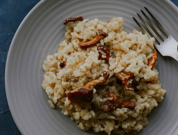 What's the Key to a Silky and Luxurious Lobster Risotto with Saffron?